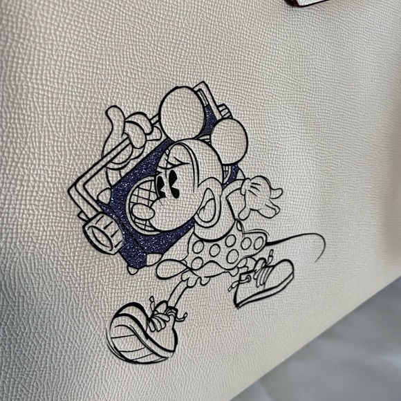 Disney X Coach limited Edition tote bag with Minnie Mouse motif - Picture 3 of 8